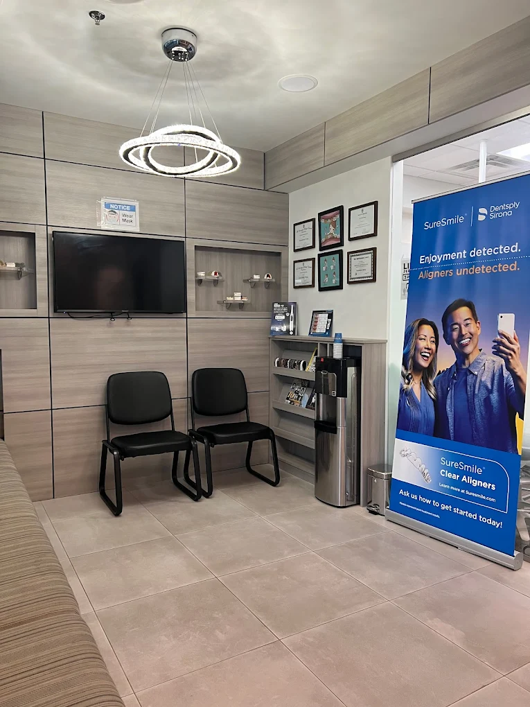 Delta Rise Dental reception area